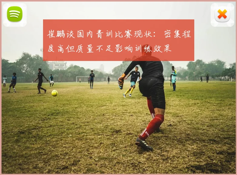 崔鹏谈国内青训比赛现状：密集程度高但质量不足影响训练效果